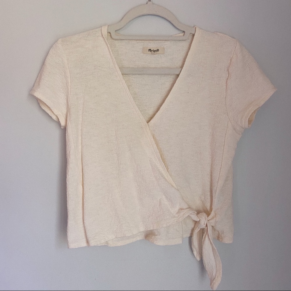Madewell wrap top